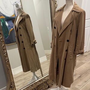 Zara Women's Brown Trench Coat